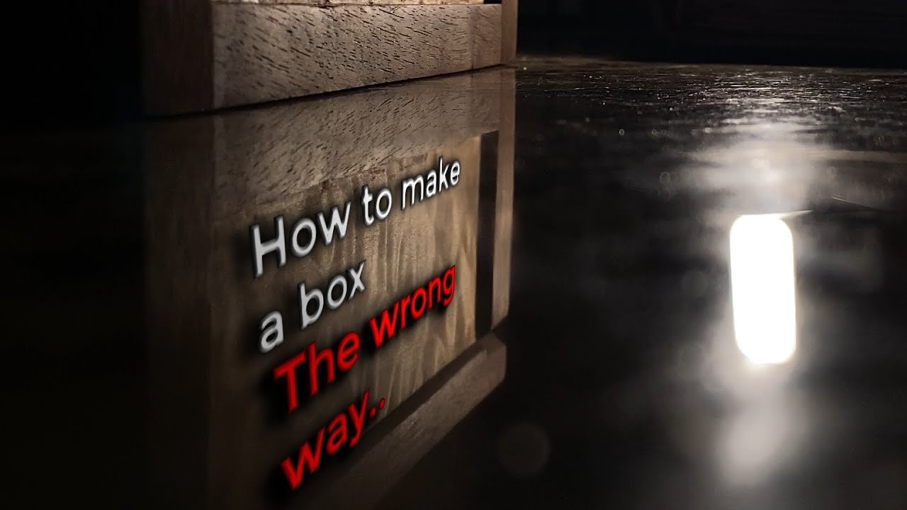 How to make a box