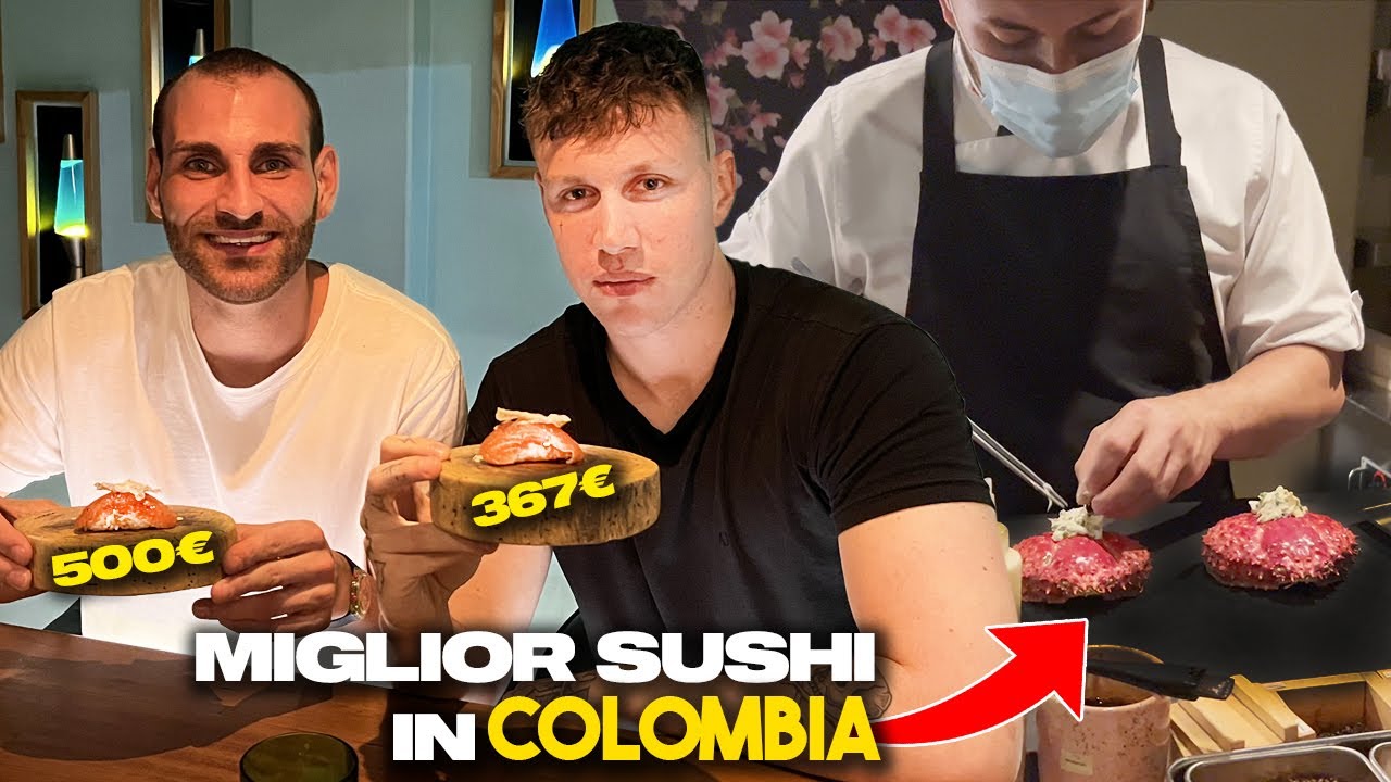 💸🇨🇴 HO PROVATO il SUSHI più COSTOSO della COLOMBIA! (ne vale la pena?)