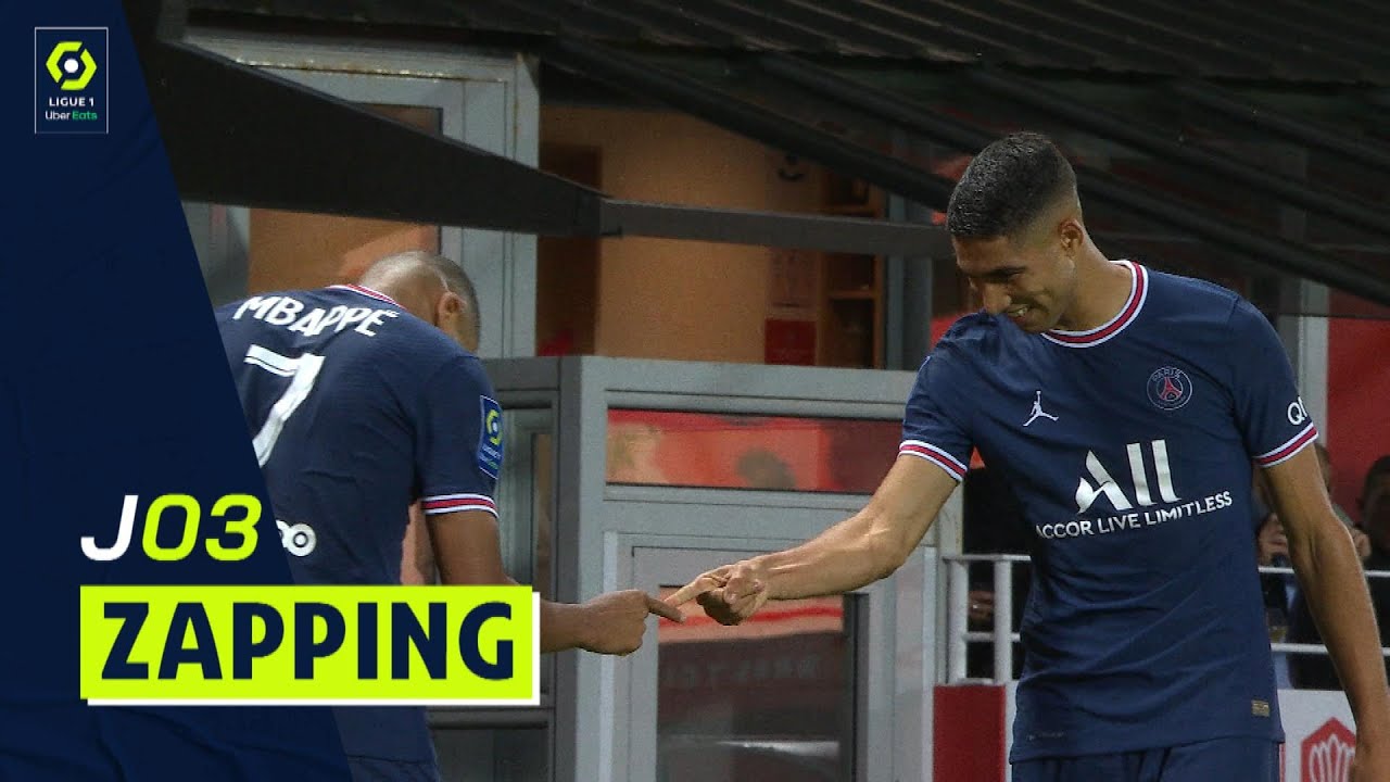 Zapping de la 3&egrave;me journ&eacute;e - Ligue 1 Uber Eats / 2021-2022