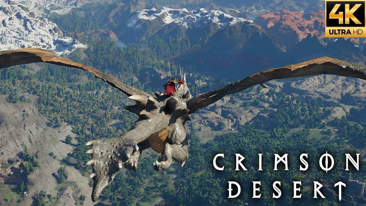 Crimson Desert - Free Roam Open World Gameplay (PS5 Pro | 4K 60FPS)