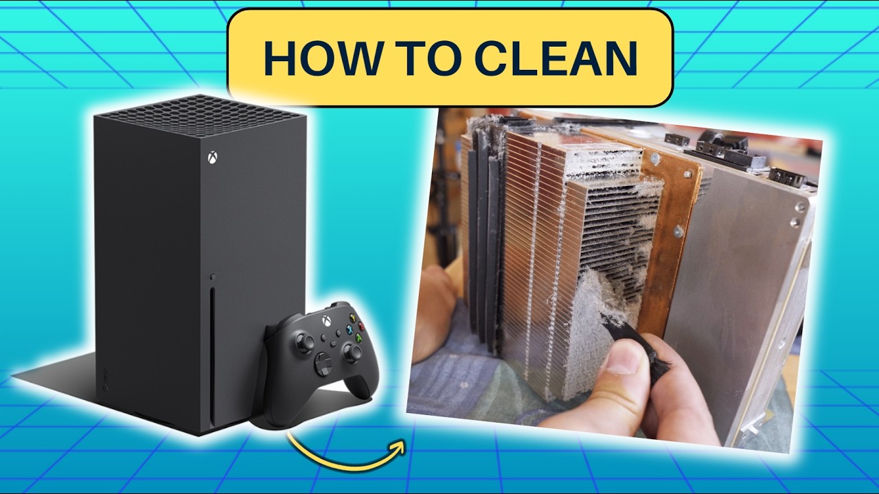 Xbox Series X - Disassembly, Clean and Re-paste