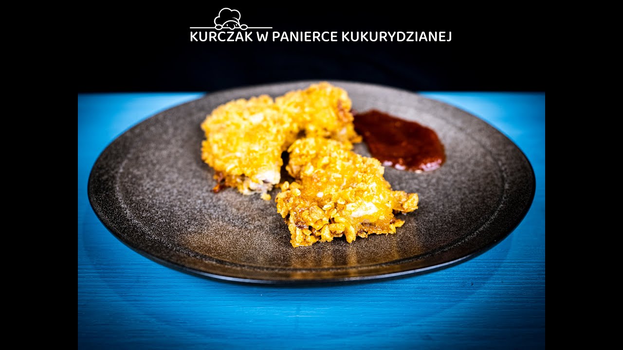 Przepis na Kurczaka w panierce kukurydzianej - Dzieciaki od kuchni