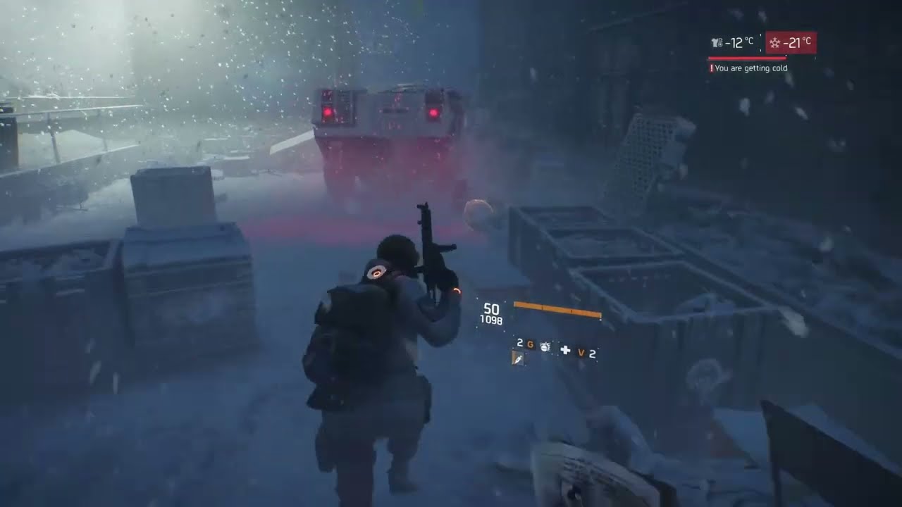 The Division - Survival - I've killed the hunter with the most useless gun in the game