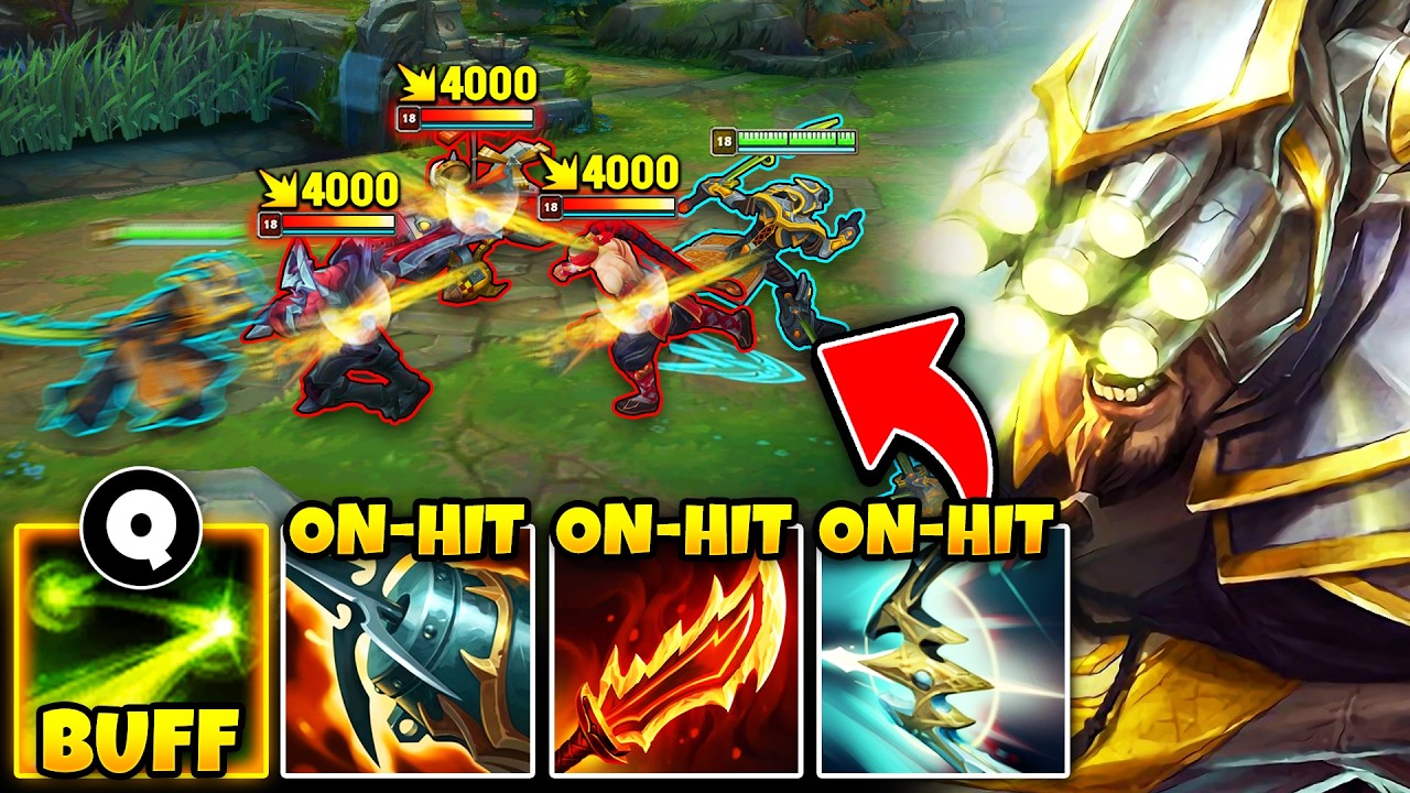 Master Yi but I attack so fast it looks like I'm hacking (NEW KRAKEN SLAYER Q BUFF)