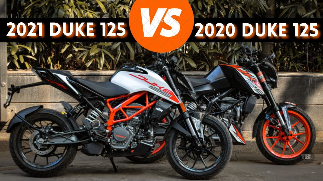 2021 KTM Duke 125 BS6 | Старый против нового | Новый лучше?