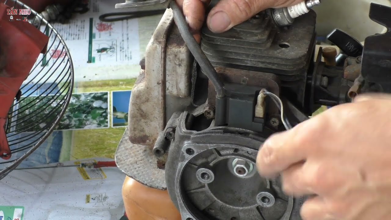 Khắc phục nguyên nhân nóng máy giật không nổ trên máy cắt cỏ,nhưng máy nguội lại hoạt động .