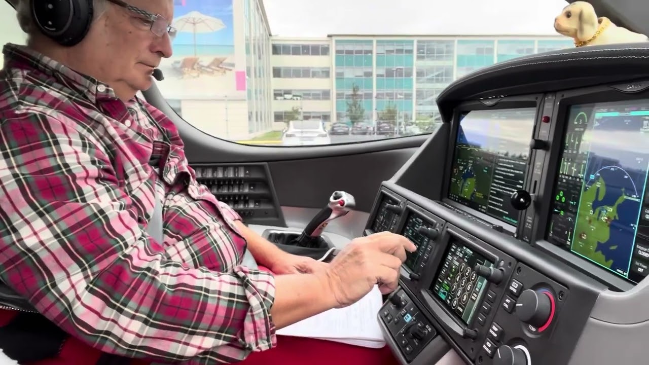 Arctic Greenland crossing in the Vision Jet