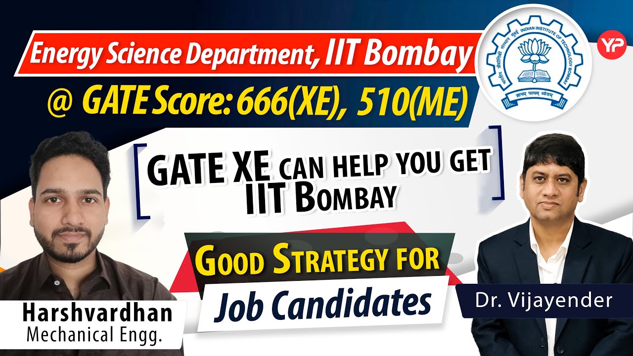 GATE XE can Help you Get IIT Bombay | Good Strategy for Job Candidates | Post GATE Guidance 2025