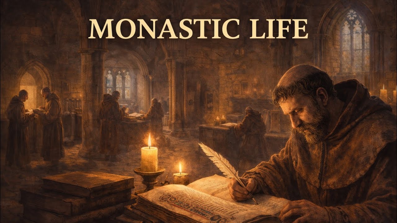 Life Inside a Medieval Monastery in Medieval England | Everyday life in the Middle Ages 