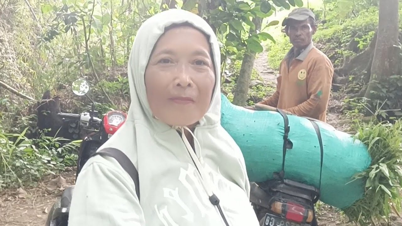Perjalanan Pulang Dari Ngarit//Sangat Melelahkan@Bundajessen