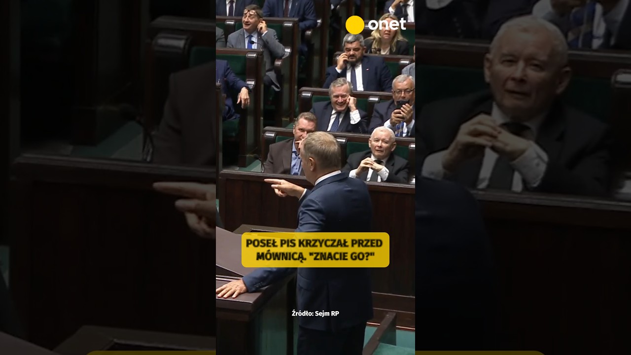 POSEŁ PIS KRZYCZAŁ PRZED M&Oacute;WNICĄ. 