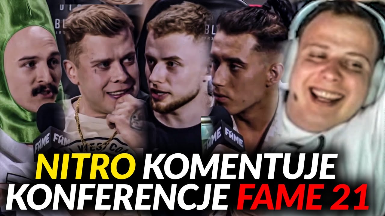 NITRO KOMENTUJE KONFERENCJE FAME 21 - 1 PANEL (KACZOR BRS, GUZIK, DEJVID, HEJTER)