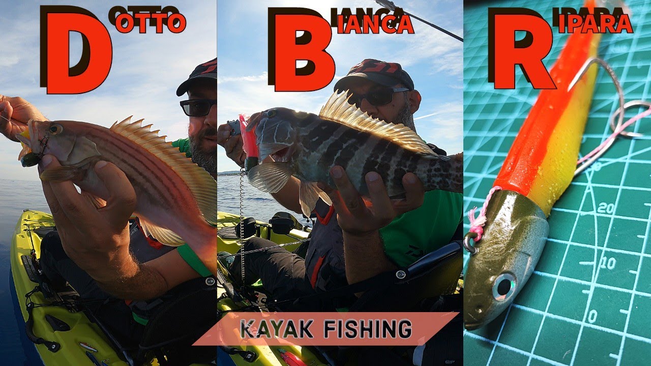 VERTICAL FISHING toccate LEGGERE - traina underwater - riparazione BLACK MINNOW SBRANATO da cernie!