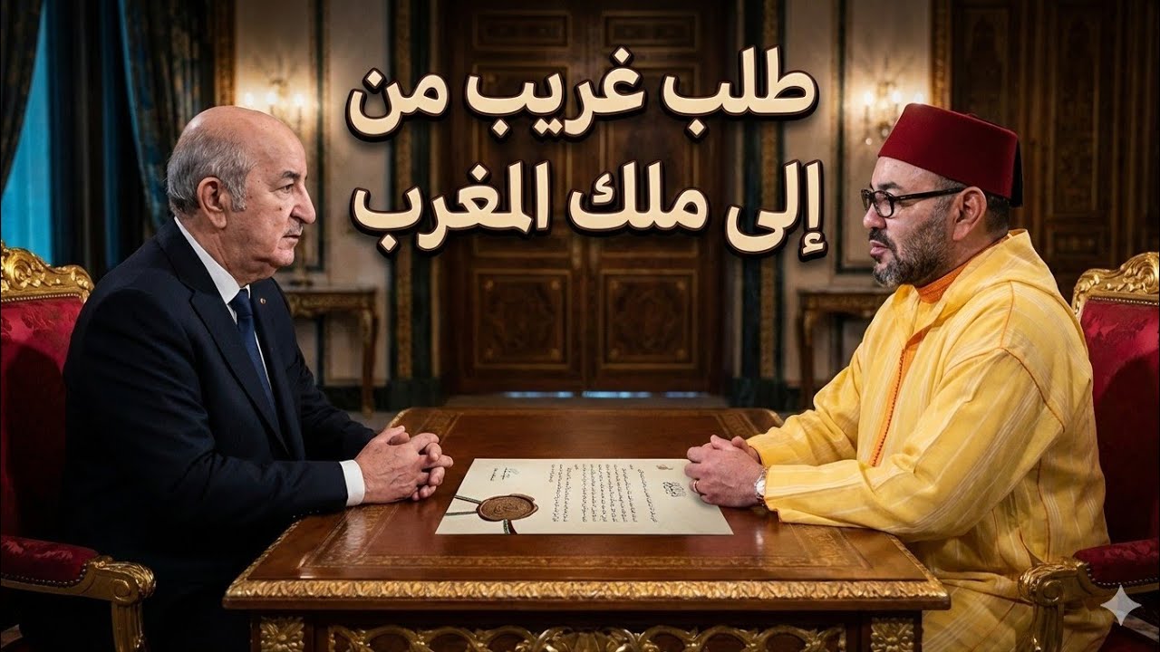 طلب غريب من تبون الى الملك محمد السادس و أتى الرد غير متوقع 