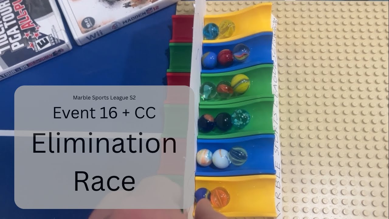 Elimination Race + CC + S3 HOST REVEAL | Marble Sports League S2 Event 16