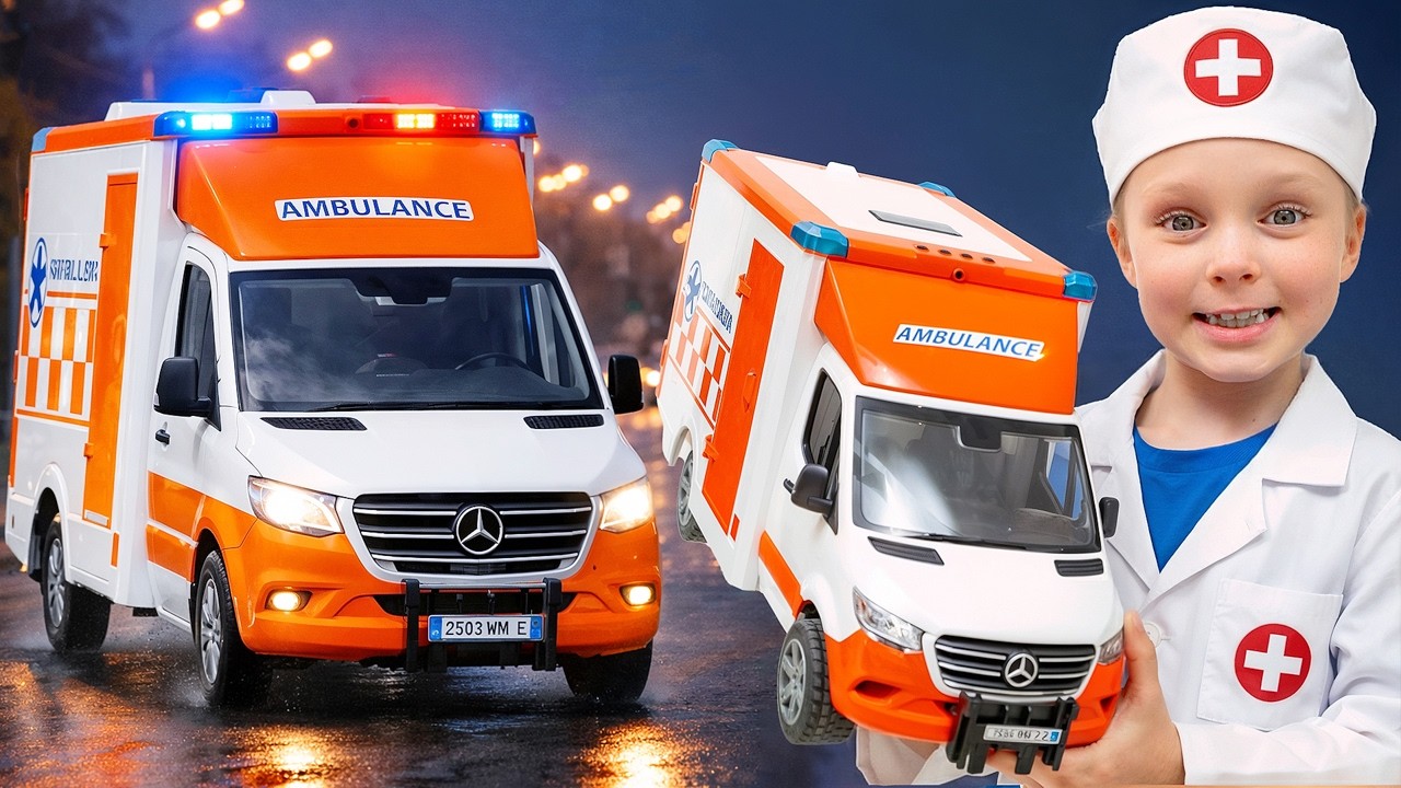 Velikanska vozila oživijo! 🚒 Otroška avtomobilska pustolovščina