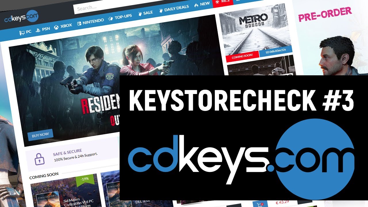 CDKeys.com im Test - Bestellen, bezahlen, Key kaufen! seriös und legal? – Keystorecheck #3