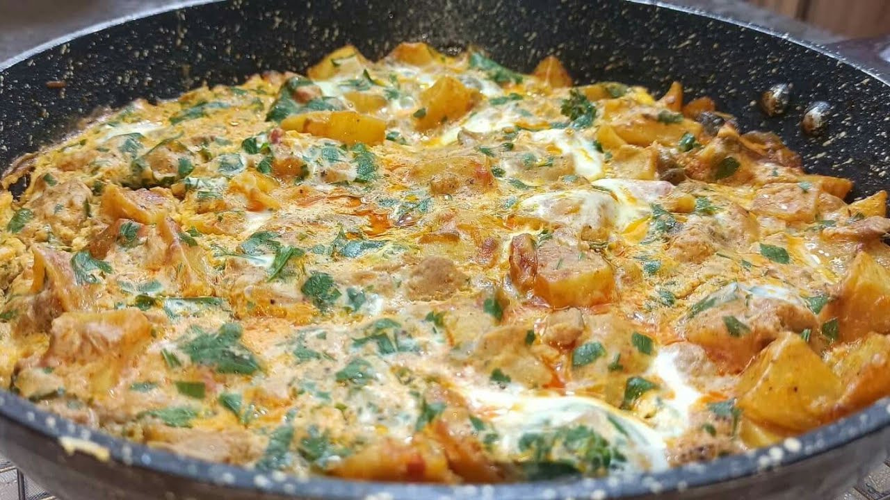 💯شكشوكة بطاطا بالفلفل حلو و التونة 😋😍.جربوها اكيد مريحينش تستغناو عليها