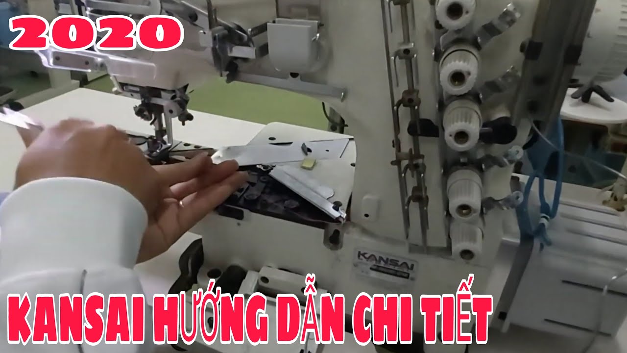 Tập May, Đào Tạo May Máy Kansai - Máy Vắt Sổ, Máy 1 Kim | Hướng Dẫn May Máy May Công Nghiệp