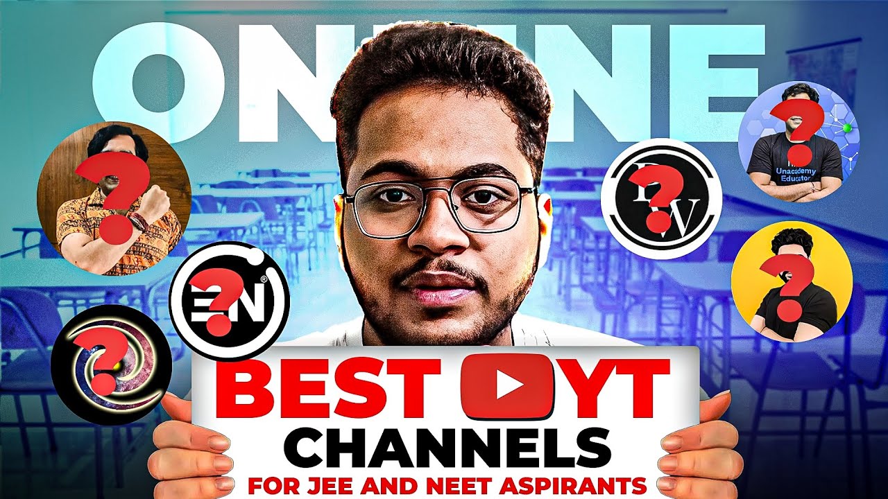 ⚠️ Best Online Youtube Channels for IIT JEE & NEET ‼️