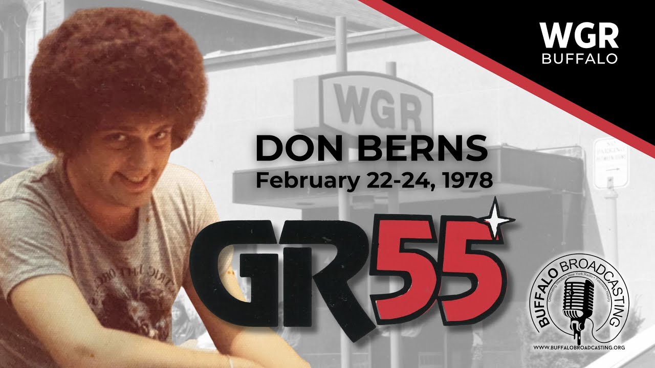 WGR Radio, 550AM Don Berns, February 22-24, 1978, Buffalo, New York