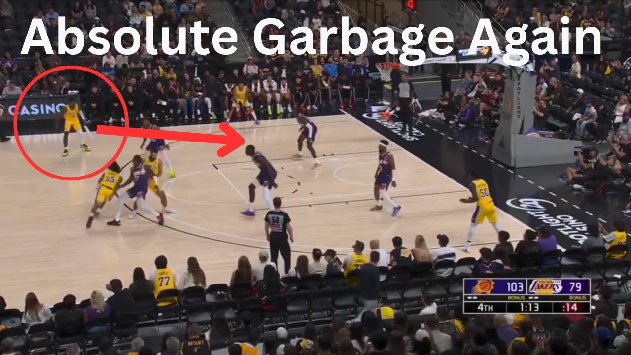 BRONNY JAMES was absolute garbage again in the preseason