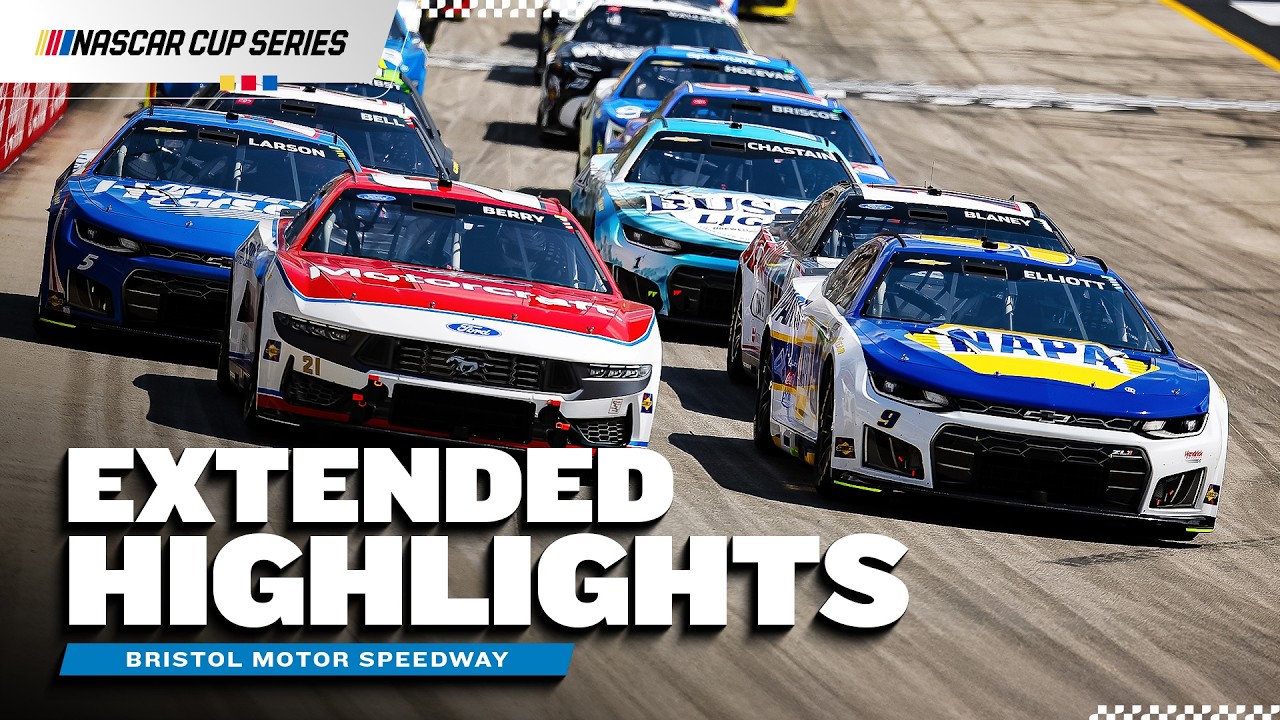 NASCAR Cup Series Highlights | 2026 Bristol Motor Speedway