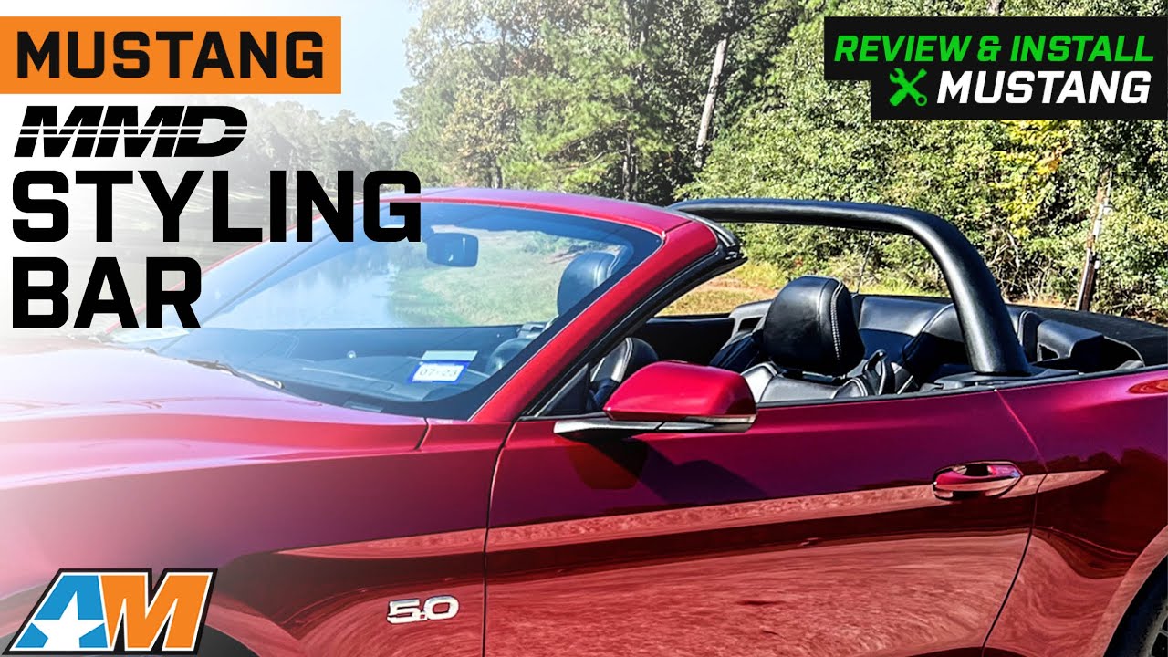 2015-2023 Mustang MMD Styling Bar Review & Install