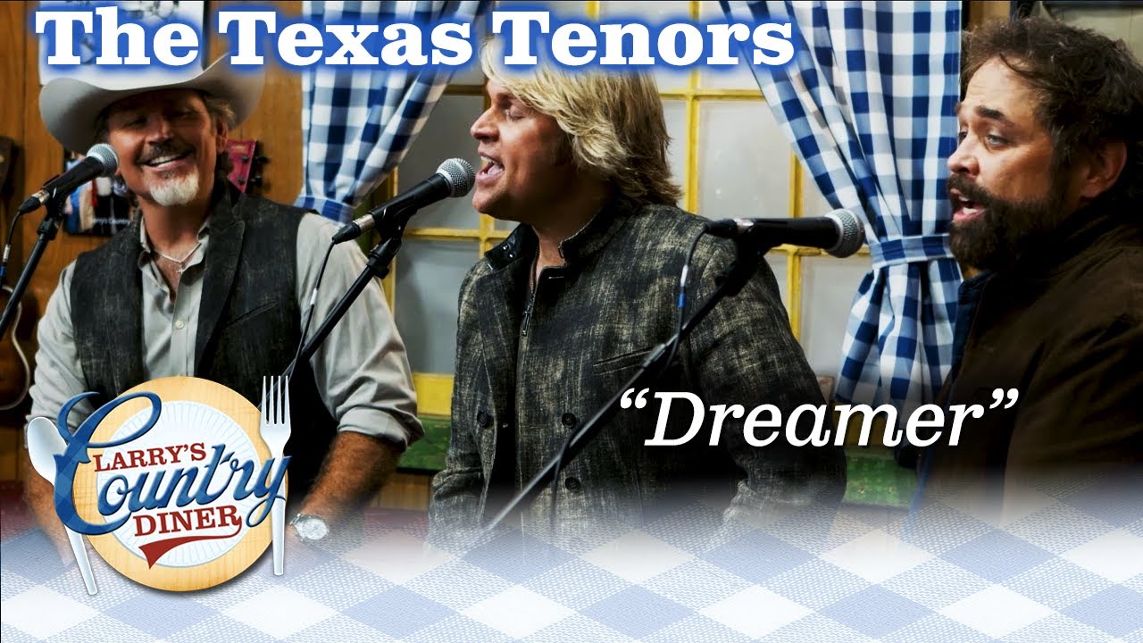 The TEXAS TENORS make the Diner swoon with their original song DREAMER!