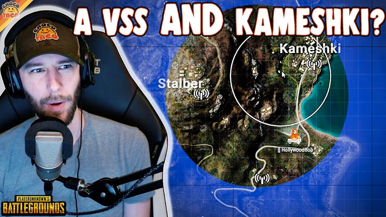 A VSS AND Kameshki Game??? ft. HollywoodBob | chocoTaco PUBG Erangel Duos Gameplay