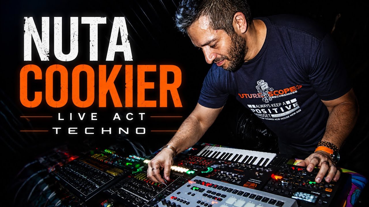 Nuta Cookier - Live Act Techno at dance floor 
