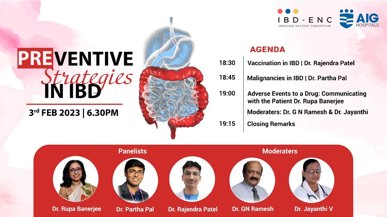 Preventive Strategies in IBD | IBD Master Class | IBDENC | AIG Hospitals