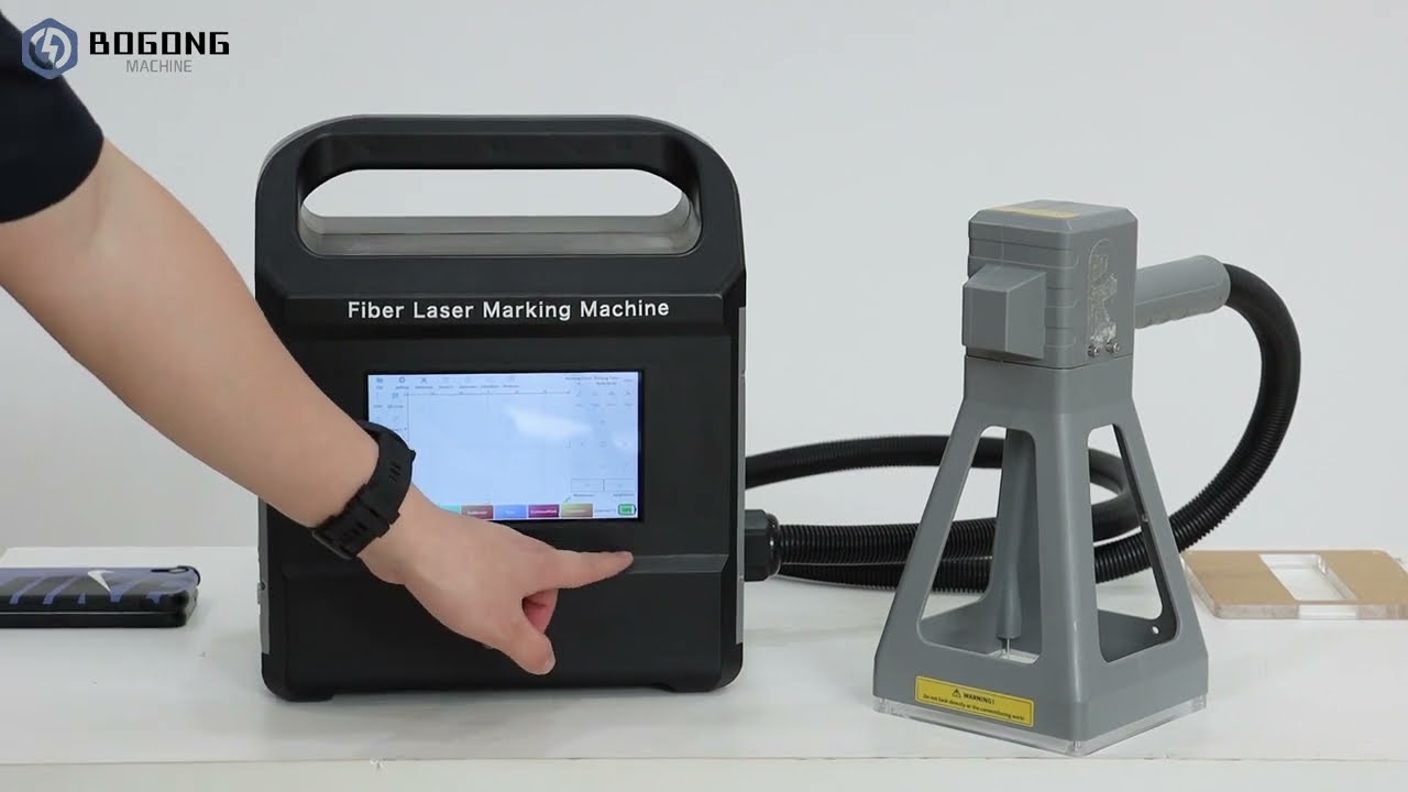 The Smallest Lightest Portable Fiber Laser Engraver | Handheld Laser Marking Machine