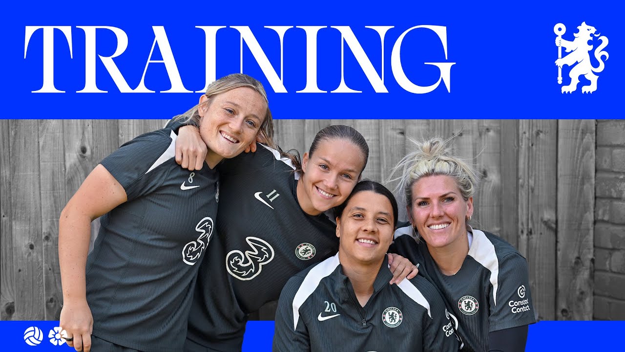 TRAINING ahead of Man United 🫡  | Chelsea Women Training | CFCW 25/26