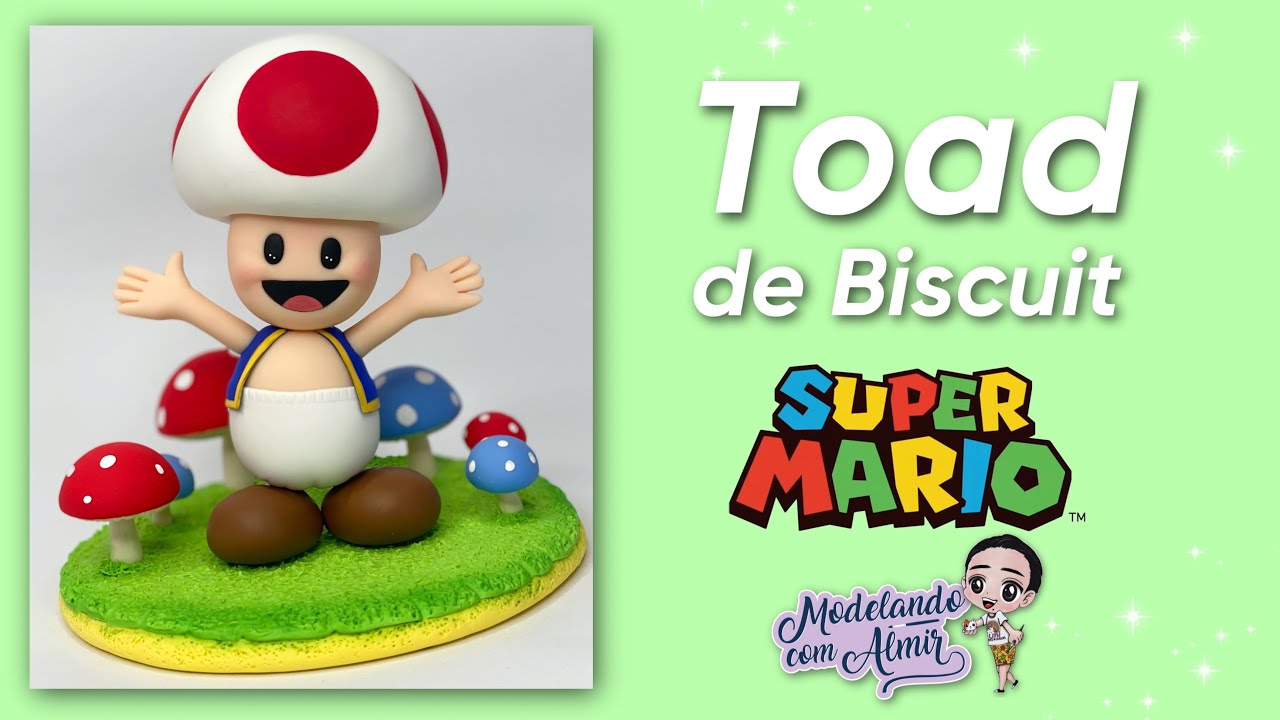 Aula Toad de Biscuit | Super Mário @AlmirNascimento