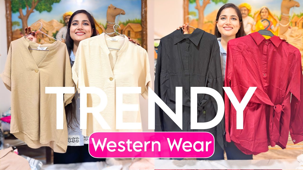 Trendy Western Outfits for Women 2025 | Tops, Co-ords, Dresses & Shirts for Girls #westernwear