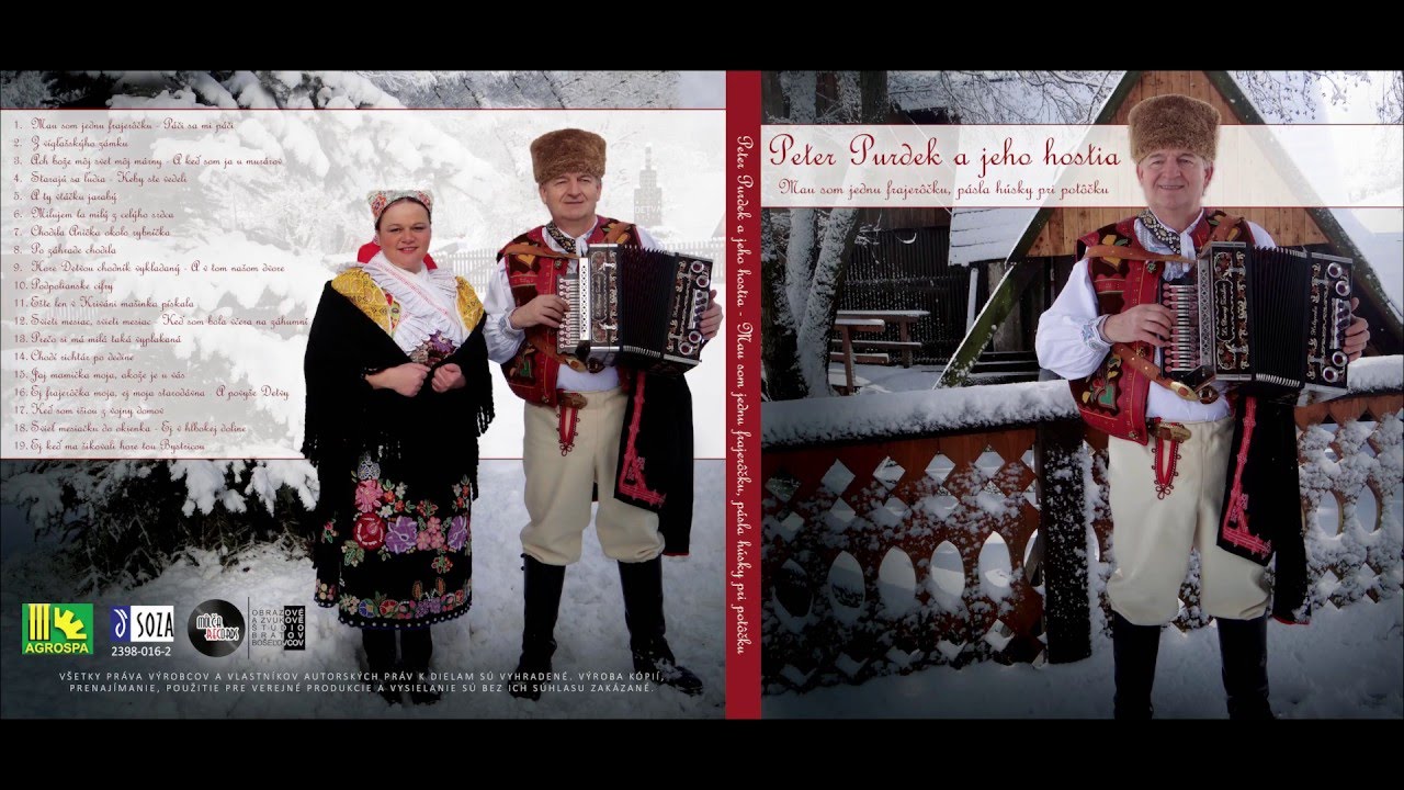 PETER PURDEK - Mau som jednu frajerôčku, pásla húsky pri potôčku (ukážky z CD)