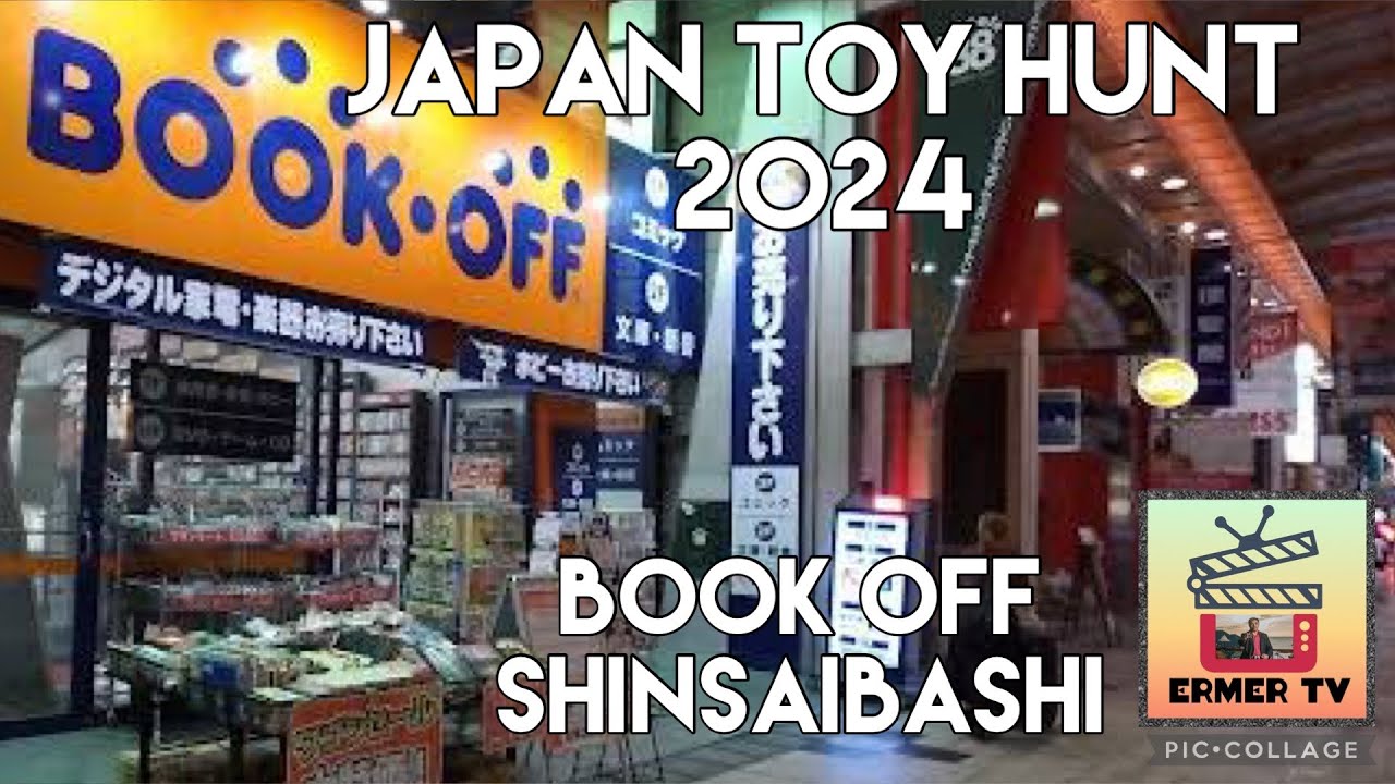 Japan Toy Hunt 2024 - Book Off Shinsaibashi