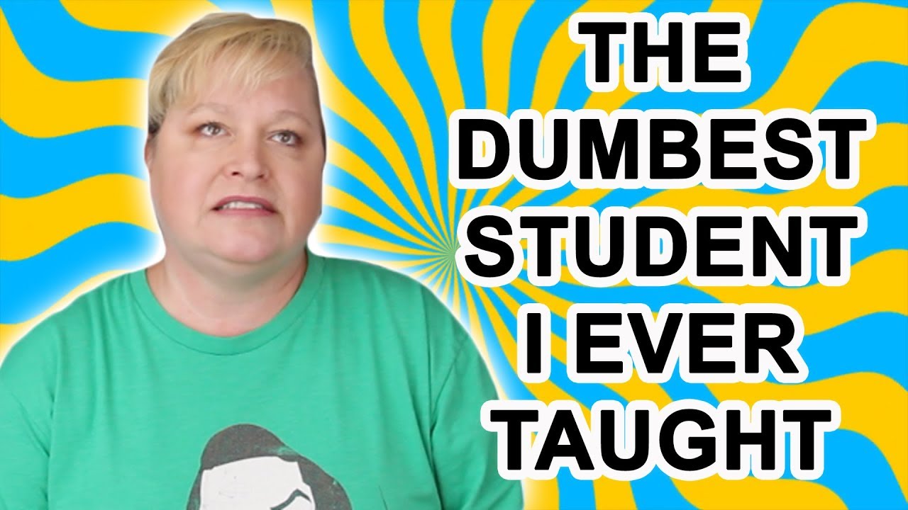 THE DUMBEST STUDENT I EVER TAUGHT (Crazy Nursing Story)
