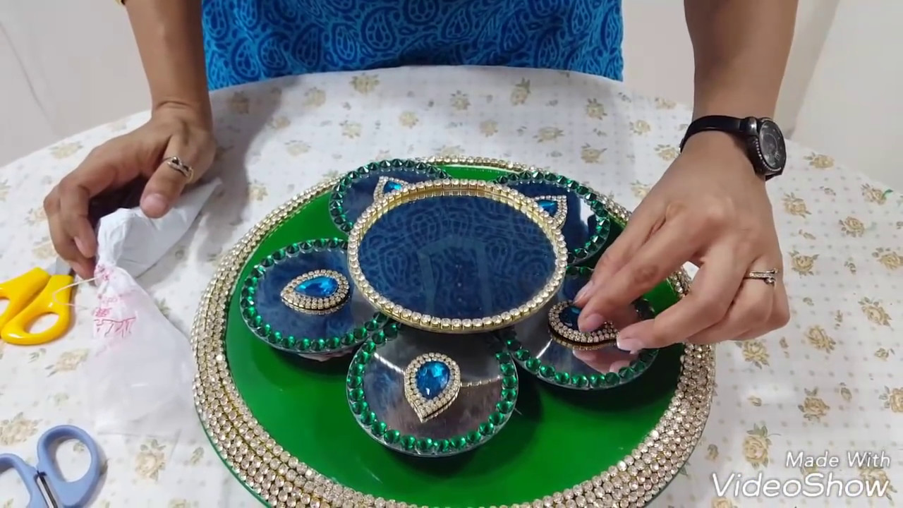 12. Aarti Thali...With A Small Twist...