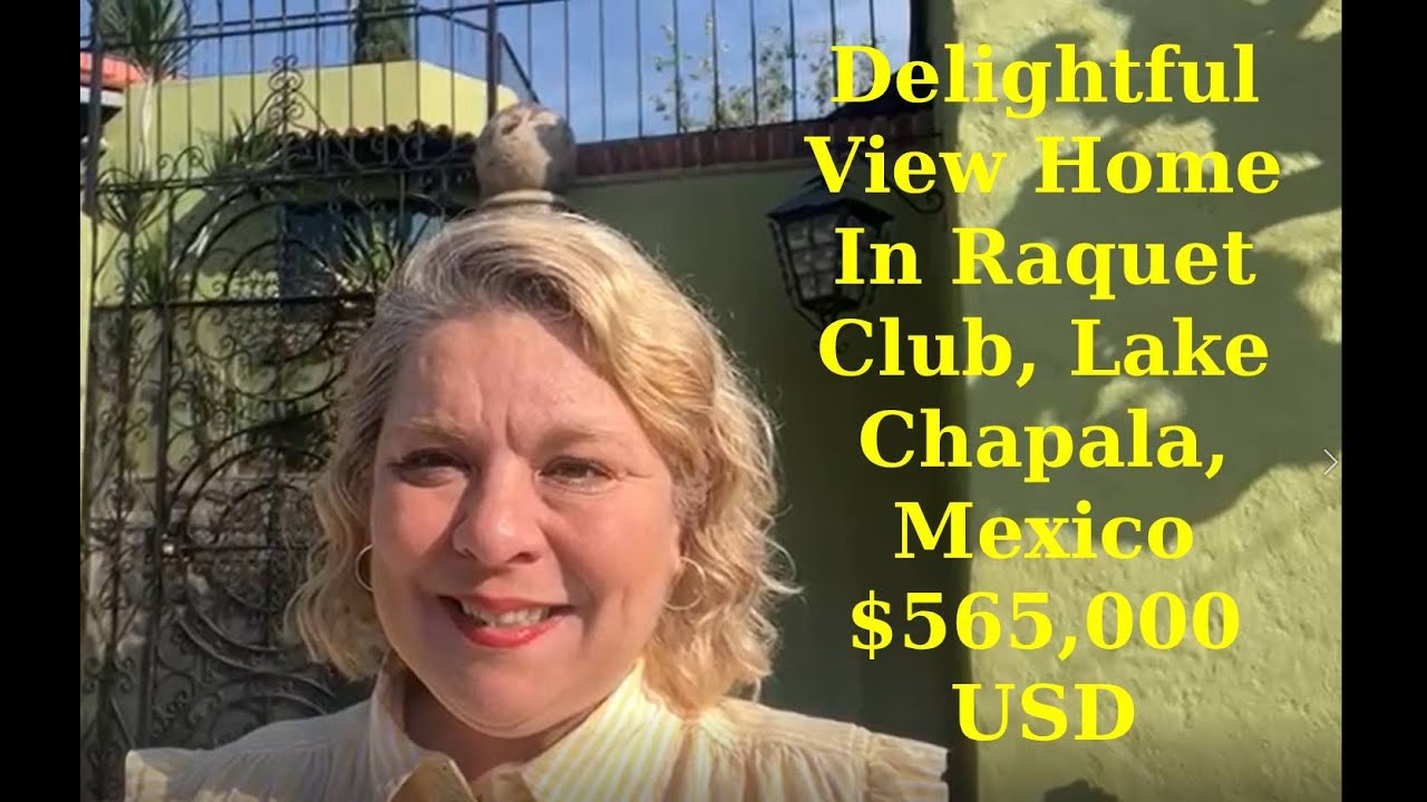Прекрасный дом с живописным видом в Raquet Club, на озере Чапала.