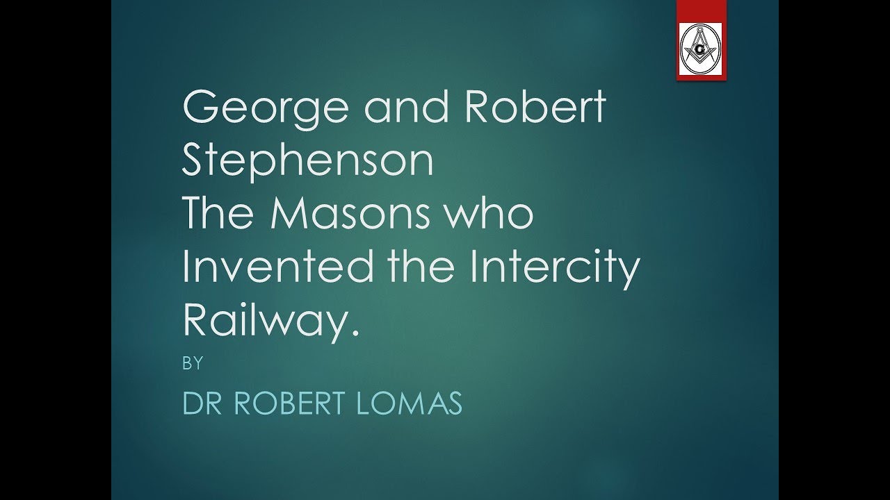 George and Robert Stephenson, Inventers of the Intercity Railway