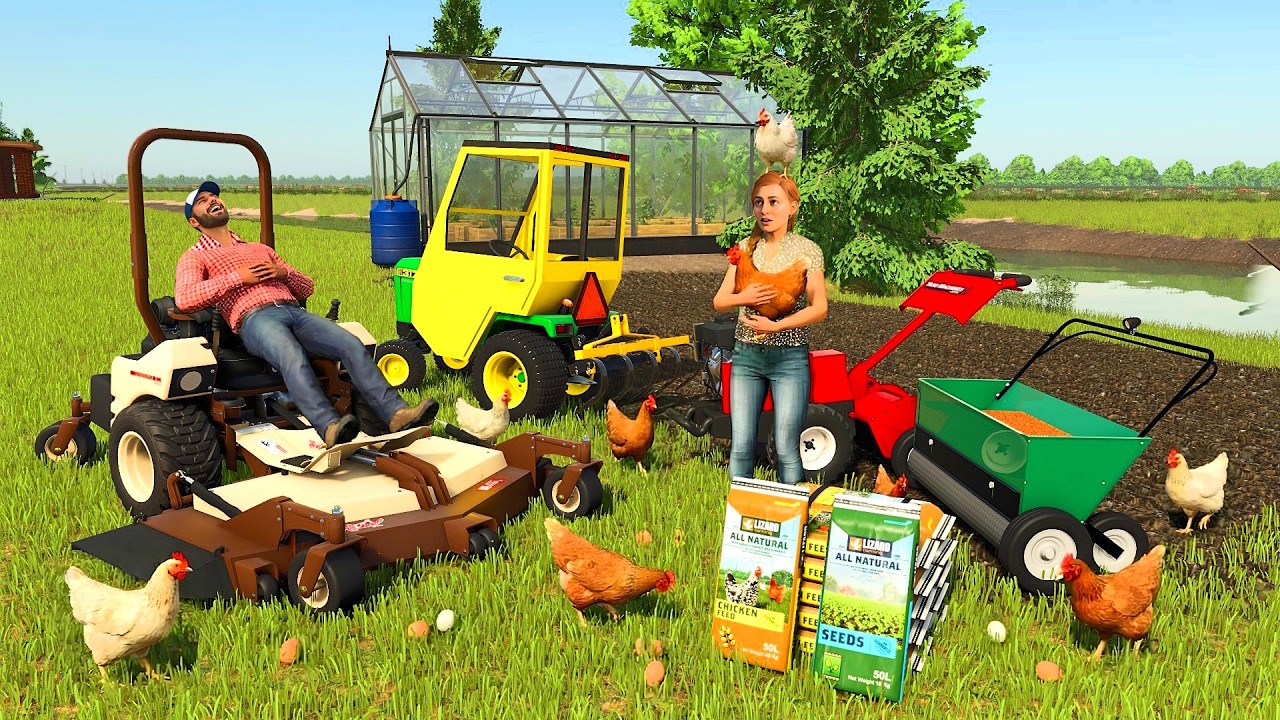 Using MICRO MACHINES to Plant Our FIRST ACREAGE GARDEN!