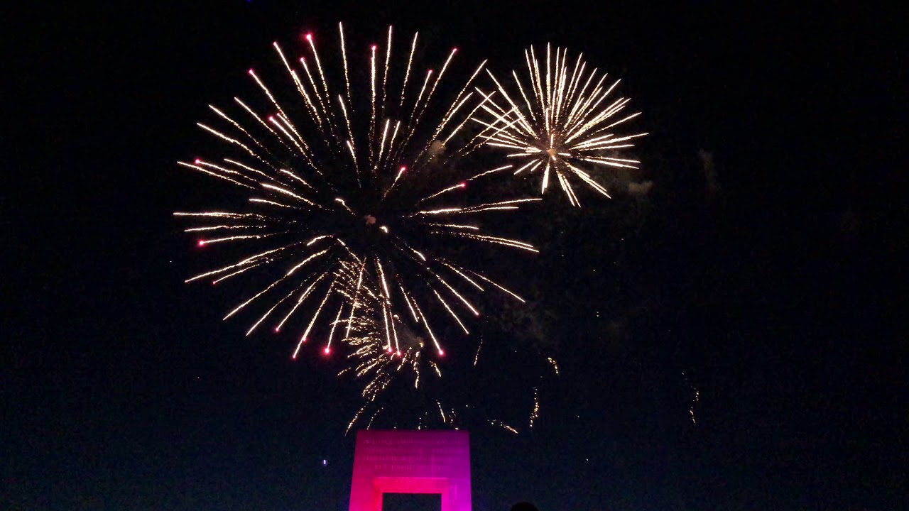 Feu d'artifice - La panne - Léopold 2019