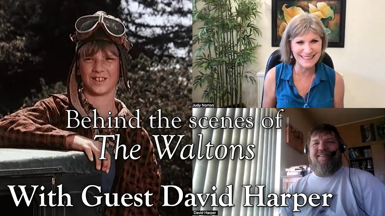 The Waltons - David Harper Interview - behind the scenes with Judy Norton