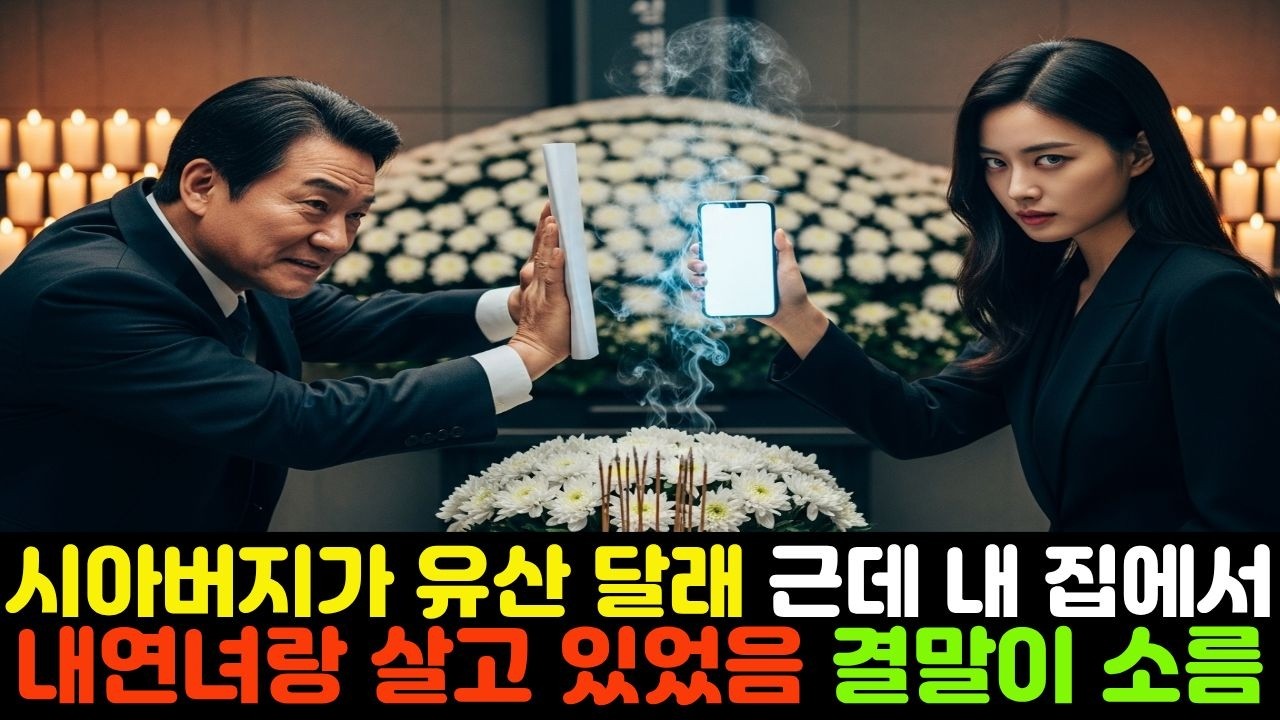장례식장에서 상속 포기 각서 내민 시아버지, 며느리의 오피스텔에서 두 집 살림 들켰습니다
