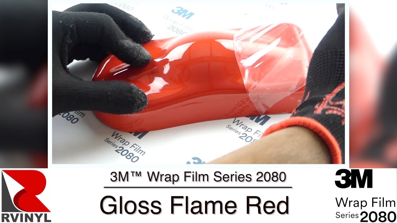3M™ Wrap Film Series 2080 - Gloss Flame Red G53 Vinyl