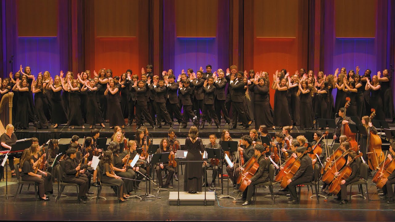 Temporal performed by the Thurman White Academy of the Performing Arts Advanced Choir, Athena Mertes