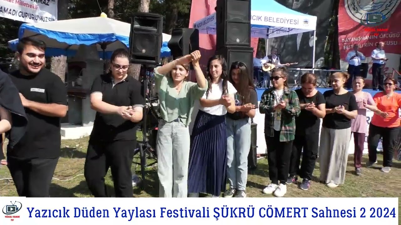 YAZICIK DÜDEN YAYLASI FESTİVALİ ŞÜKRÜ CÖMERT SAHNESİ 2 2024
