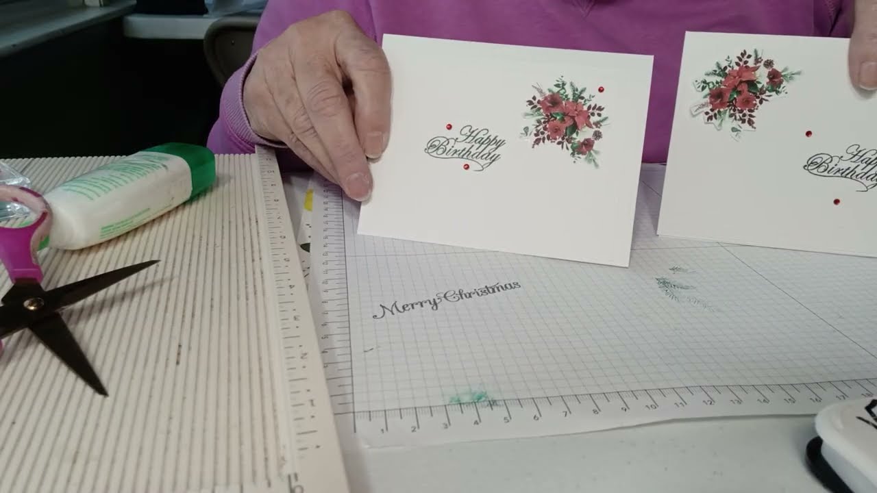 Layout video # 28 with Pam Elliott at Card Main E A.